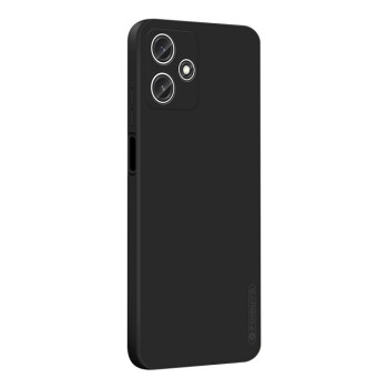 Силиконовый чехол PINWUYO Sense Series на Xiaomi Redmi 12 5G/Note 12R/Poco M6 Pro - черный