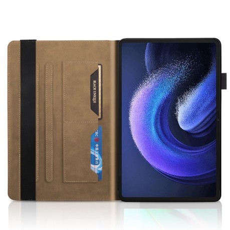 Чохол-книжка Life Tree Series для  Xiaomi Pad 6 / Pad 6 Pro - коричневий
