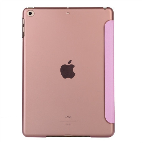 Чохол-книжка Silk Texture на iPad 9/8/7 10.2 (2019/2020/2021) -рожевий