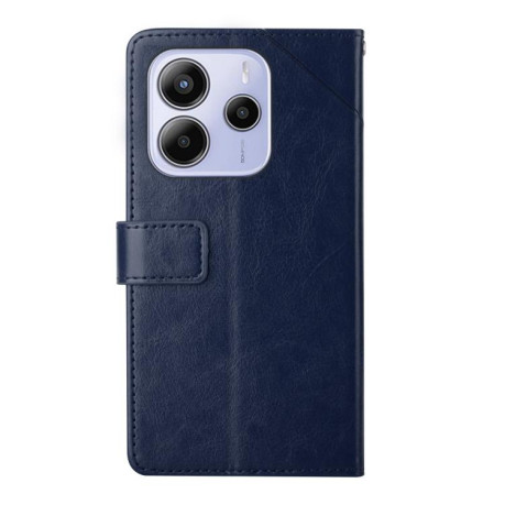 Чохол-книжка Y-shaped Pattern на Xiaomi Redmi Note 14 4G 164.48mm - синій