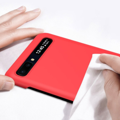 Противоударный чехол GKK Ultra-thin для Samsung Galaxy Z Flip - красный