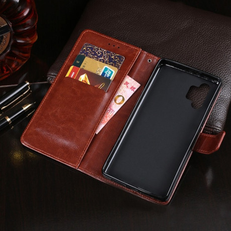 Чохол-книжка idewei Crazy Horse Texture Samsung Galaxy A32 4G - коричневий