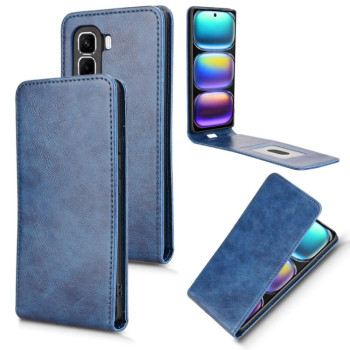Чехол Magnetic Vertical Flip Leather для Infinix Hot 50 Pro 4G - синий