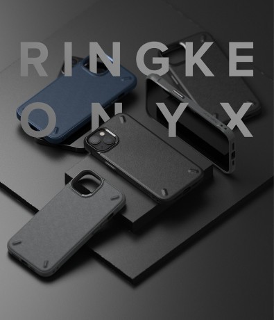 Оригинальный чехол Ringke Onyx Durable на iPhone 13 mini - black