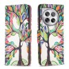 Чехол-книжка Colored Drawing Pattern для OnePlus 12 5G - Life