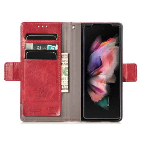Чехол-книжка CaseNeo для Samsung Galaxy Z Fold 3 - красный