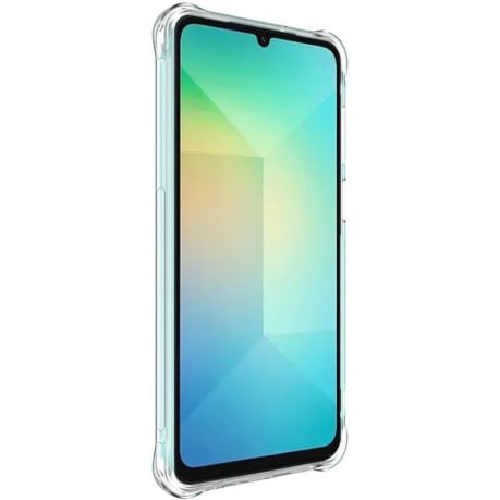 Силіконовий чохол imak Airbag з посиленими кутами на Samsung Galaxy A07 4G - прозорий