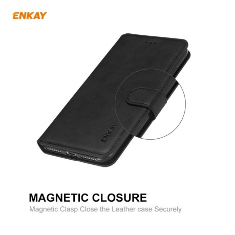 Чохол-книжка ENKAY Hat-Prince на Xiaomi Mi Note 10 Lite - чорний
