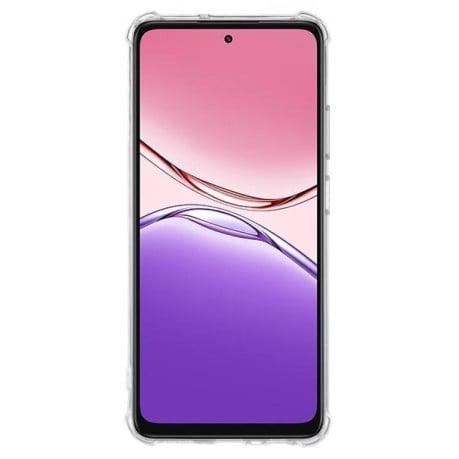 Прозорий силіконовий чохол Kalebol 1.5mm Four-Corner Airbags з укріпленими кутами на OPPO A5x 4G/5G