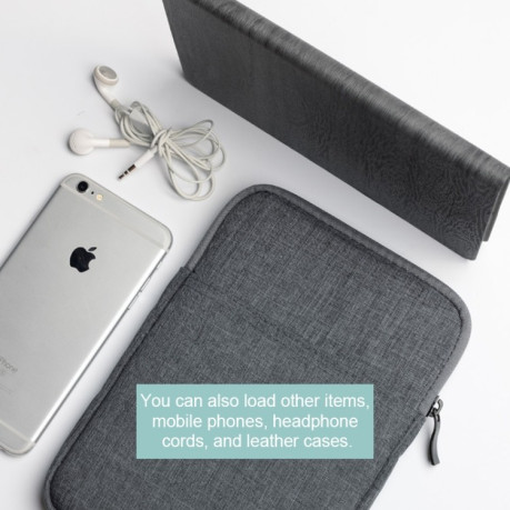 Универсальный чехол сумка Space Cotton для iPad 10.2- 10.5 - темно-серый