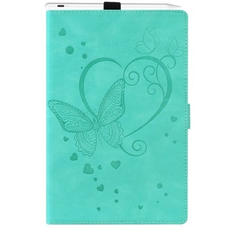 Чохол - книжка Love Butterfly Embossed Leather на iPad Pro 11 2024 - зелений