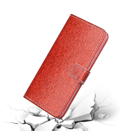 Чехол-книжка Glitter Powder на Samsung Galaxy A31 - красный