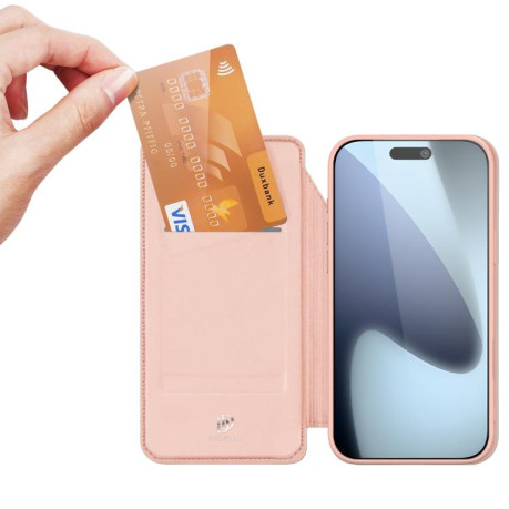 Чехол-книжка DUX DUCIS Skin Pro Series на iPhone 17 Pro - золото