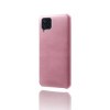 Противоударный чехол Calf Texture для Samsung Galaxy M22 - розовый