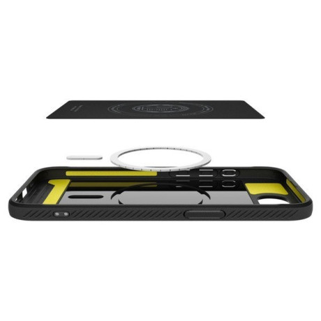 Оригінальний чохол Spigen Rugged Armor MagSafe для iPhone 16e - Black