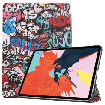 Чехол-книжка Colored Drawing на iPad Air 10.9 2022/2020 - Graffiti