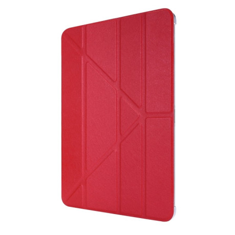 Чохол-книжка Silk Texture Horizontal Demation для iPad Air 13 2024 / Pro 12.9 2020 - червоний