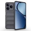 Силиконовый чехол Magic Flannel для Realme C61 4G Global - темно-серый