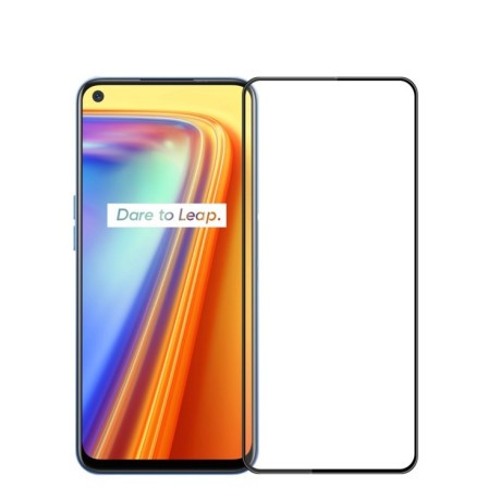 Защитное стекло PINWUYO 9H 3D Full Screen на Realme GT Neo2 / GT Neo3 - черное