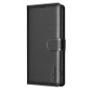 Чехол-книжка Litchi Texture RFID Anti-theft Leather для Xiaomi Poco F7 Pro - черный