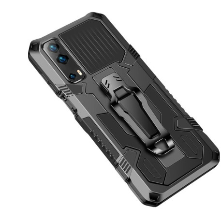 Противоударный чехол Armor Warrior для Vivo Y72 5G - черный