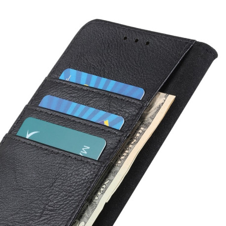Кожаный чехол-книжка Cowhide Texture на Samsung Galaxy A11/M11 - черный