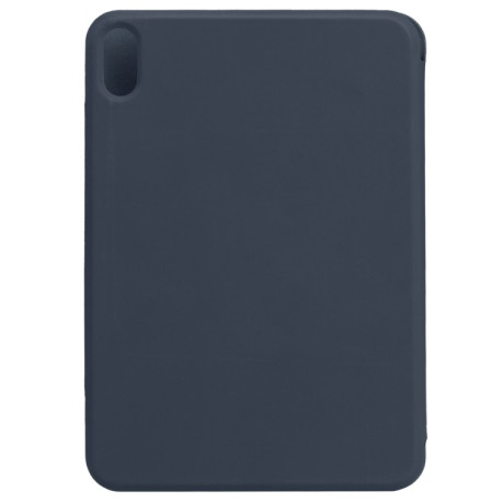 Магнітний чохол-книжка Ultra-thin Non-buckle на iPad mini 6 - темно-синій