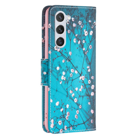 Чохол-книжка Colored Drawing Pattern для Samsung Galaxy S25 5G - Blossom