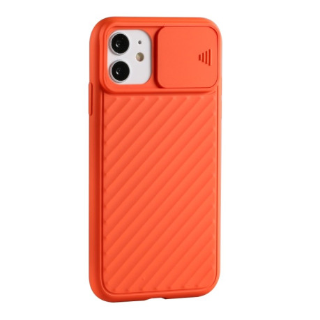 Чохол Sliding Camera на iPhone 11 - помаранчевий