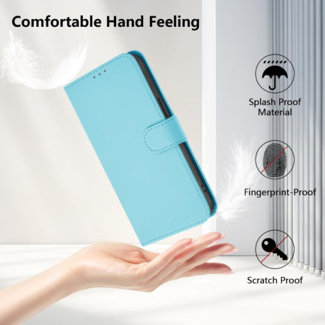 Чохол-книжка Skin Feel Solid Color Leather Xiaomi Poco M7 Pro 5G - синій