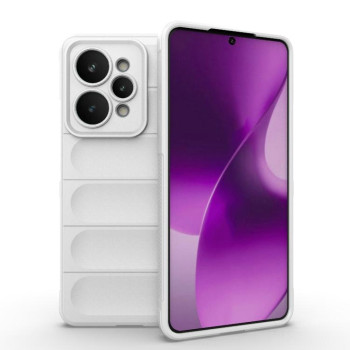 Силиконовый чехол Magic Flannel на Realme 15 Pro 5G Global — белый