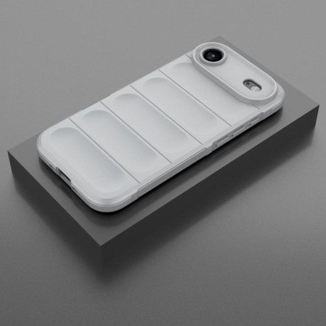 Силиконовый чехол Magic Flannel для iPhone Air - серый