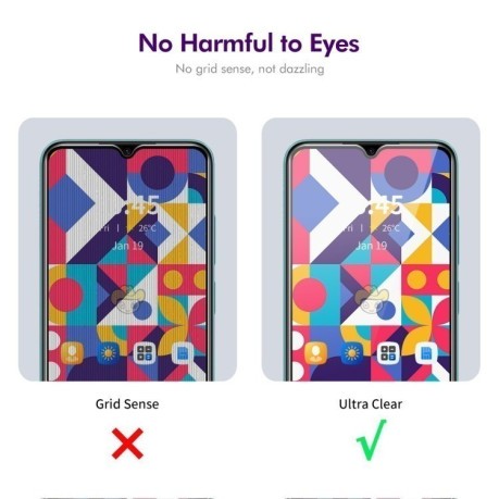 Захисне скло ENKAY 28 Degree Privacy Screen  для Samsung Galaxy A26 5G - чорне