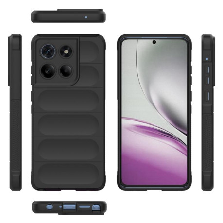 Чоловічий силикон Magic Flannel на Motorola Edge 60 Stylus 5G Global - чорний