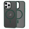 Чохол Brilliant Series MagSafe Micro-frosted на iPhone 15 Pro - зелений