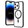 Противоударный чехол MagSafe Magnetic Holder для iPhone 15 Pro Max - черный