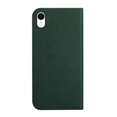 Чехол-книжка 3-Folding Ultrathin Skin Feel для iPhone XR - зеленый