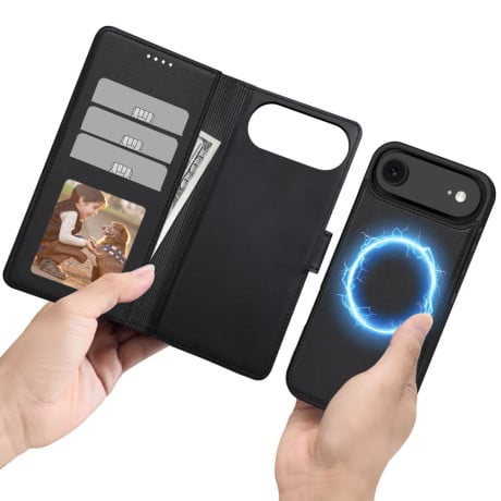 Чохол-книжка Tech-Protect Wallet MagSafe на iPhone Air - Matte Black