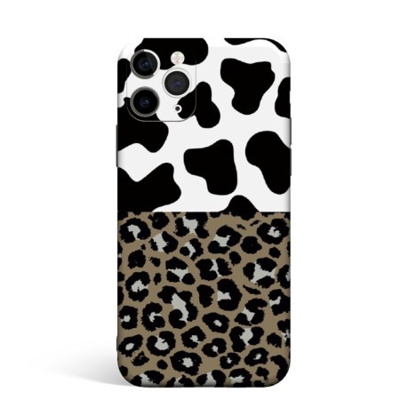 Протиударний чохол Precision Hole для iPhone 11 - Leopard + Milk Cow