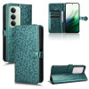 Чехол-книжка Honeycomb Dot для Xiaomi Redmi 15 5G / 4G EU 171mm — зелёный