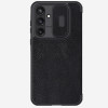 Шкіряний чохол-книжка Nillkin Qin Series для Samsung Galaxy A35 5G - чорний