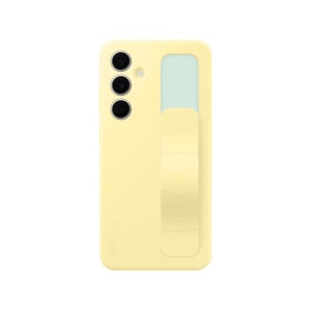 Оригинальный чехол Samsung Standing Grip Case для Samsung Galaxy S24 FE - yellow(EF-GS721CYEGWW)