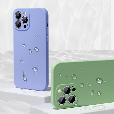 Силиконовый чехол Benks Silicone Case (with MagSafe Support) для iPhone 14/13 - зеленый