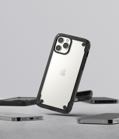 Оригінальний чохол Ringke Fusion X Design durable на iPhone 12 Pro / iPhone 12 - black