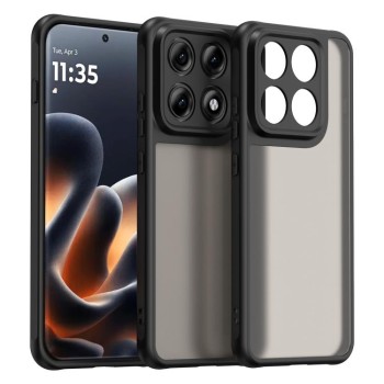 Чехол Fan Dun Series гибрид на Motorola Edge 70 Pro 5G — чёрный