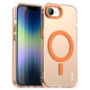 Противоударный чехол IMAK Candy Series Shockproof MagSafe для iPhone 16e - оранжевый
