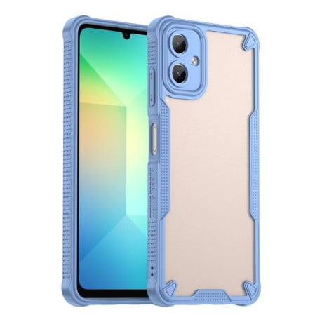 Протиударний чохол Armor Glaze PC Hybrid TPU для Samsung Galaxy A06 - синій