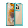 Противоударный чехол Colorful Acrylic Series для Motorola Edge 50 Neo - синий