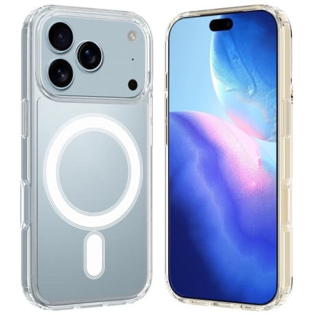 Чохол Clear Case з MagSafe гібрид на iPhone 17 Pro - прозорий