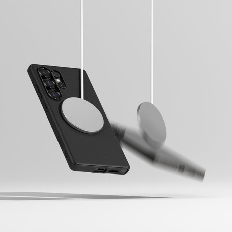 Оригінальний чохол Ringke Onyx MagSafe для Samsung Galaxy S25 Ultra - black